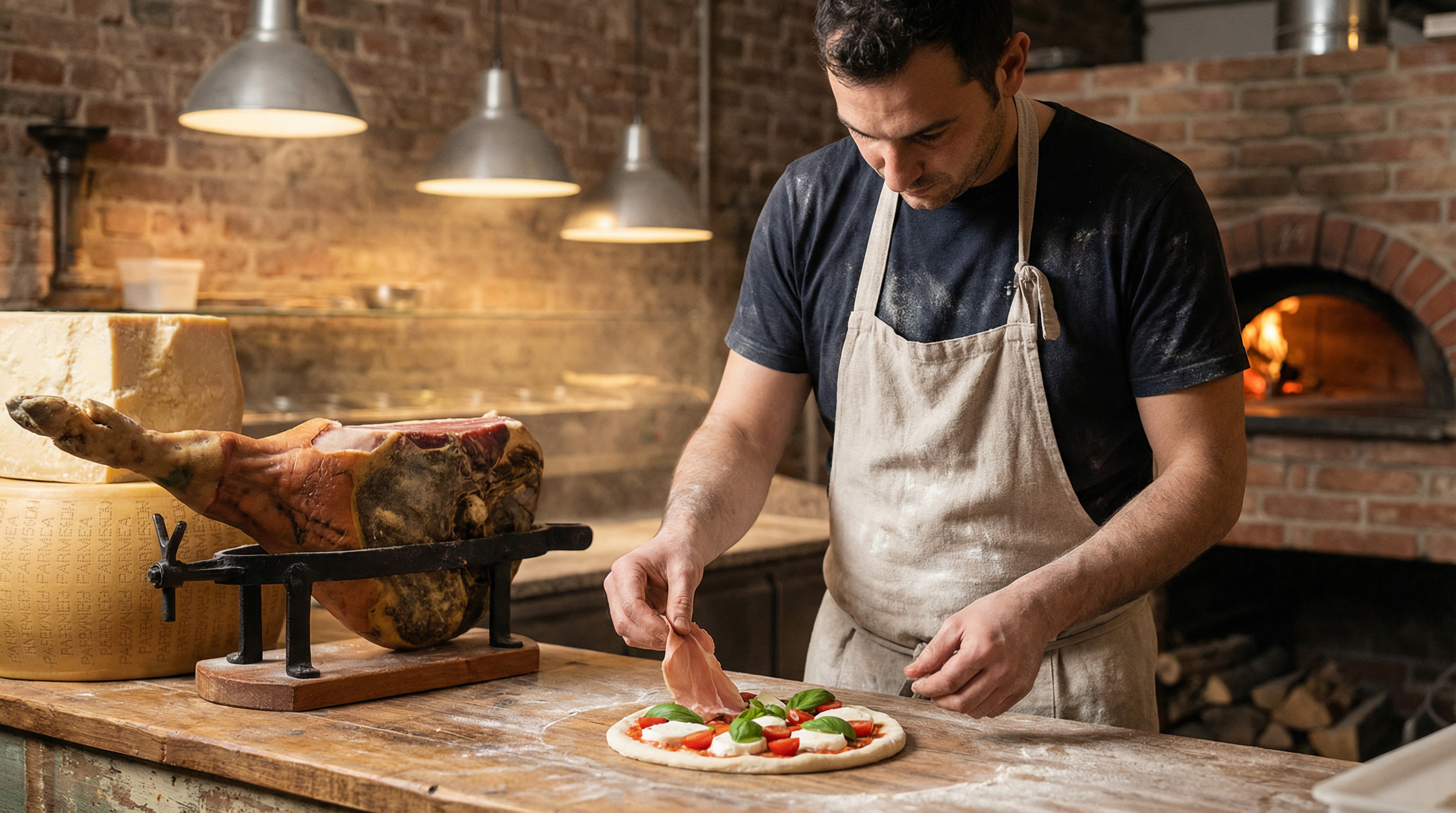 Mini pizzas with DOP toppings